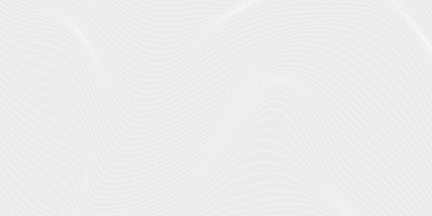 Dot white gray wave light technology texture background. Abstract big data digital concept