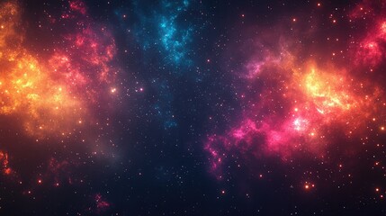 Naklejka premium Galaxy background, background with stars, cosmos background