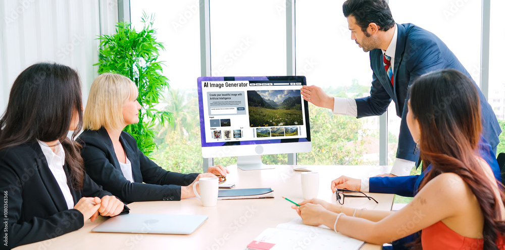 Poster ai image generator software provide picture to graphic designer and users by text prompt snugly with