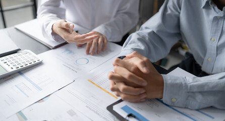 Business People Meeting Design Ideas professional investor working new start up project. Concept. business planning in office.