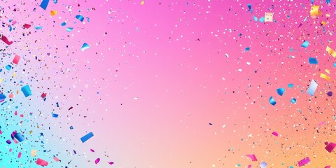 Obraz premium Confetti images, New Year background, New Year banner, fireworks in the night sky, luxury banner, Christmas background