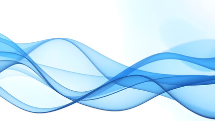 Abstract background Blue line isolated on white background. generated by AI, abstract blue background, abstract blue wave