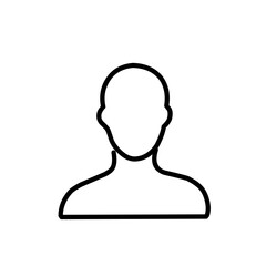 Male and female avatars icon