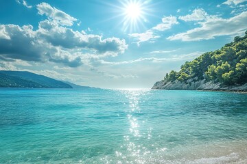 Fototapeta premium Idyllic Tropical Beach Landscape