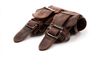 Antique Leather Wristbands: A Glimpse into Medieval Craftsmanship. Explore the artistry of these vintage accessories, capturing the essence of historical fashion and protection.