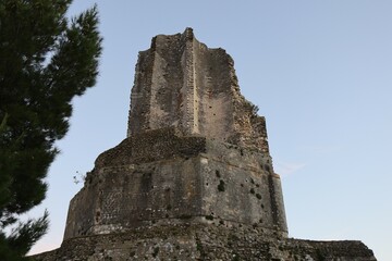 La tour Magne, ville de Nîmes, département du Gard, France