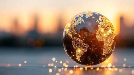 The concept of the Business Globe refers to the interconnectedness of global markets and economies, where businesses operate on a scale that transcends national boundaries