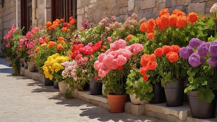 flowers in the garden