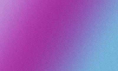 Rolgordijnen zonder boren Purple, blue and pink color gradient abstract background. Grunge noise or grain texture © Pawel
