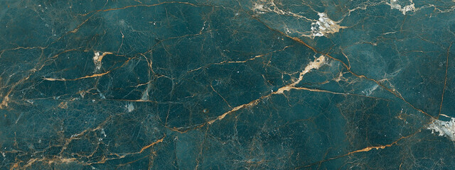 Naklejka premium Elegant abstract blue marble texture with shimmering gold accents, luxurious and sophisticated background perfect for interior decor, modern art, and luxury branding concepts.