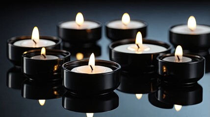 candles in the dark