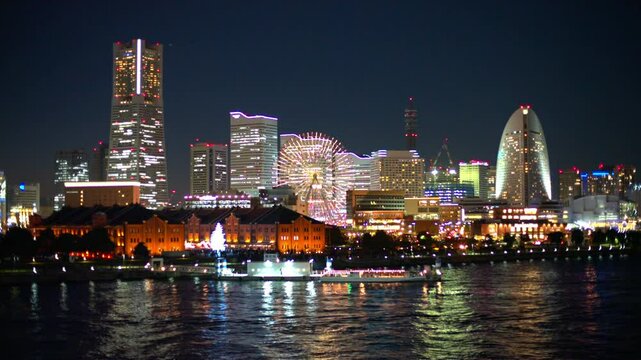 みなとみらいの夜景