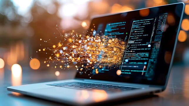 One of the key aspects of developing cross platform websites and mobile apps for laptops is the utilization of cutting edge technology for writing software and mobile application code, such as HTML