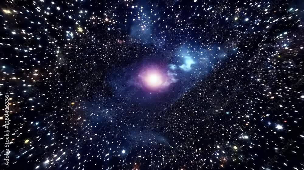 Wall mural star fields designed use devices exploration galaxy nebula universe science cosmos creation cosmic e