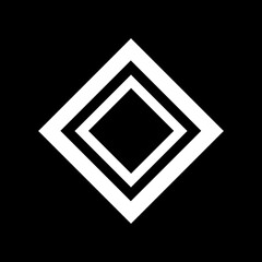 black and white frame