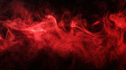 Fototapeta premium Abstract Red Smoke