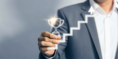  Shot of business showing success.
