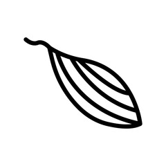 shallots icon linear logo mark in black and white