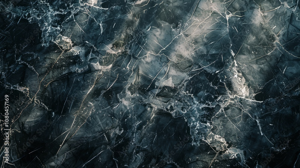 Wall mural shadowy outline of a marble texture background, adding depth and elegance to your compositions