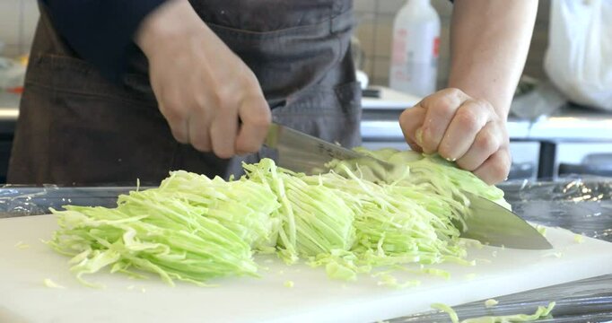 キャベツの千切り