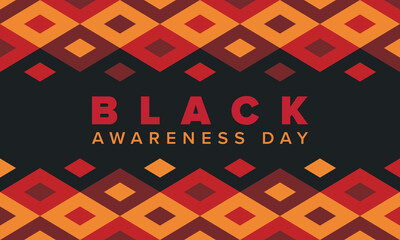 Black Awareness Day. Holiday in Brazil. Afro Brazilians. Celebrate awareness by the black community in November. African and brazilian culture. Black history art. Vector illustration