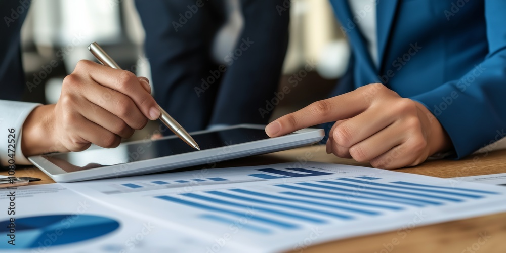 Aufkleber collaborative business planning and strategy development involves analysis, brainstorming, consultat