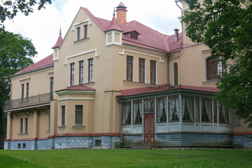 The estate Museum of the great mathematician Sofia Kovalevskaya in Polybino, Russia