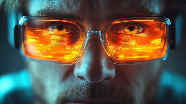 AI-Powered Data Analysis through Advanced AR Glasses