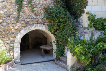 entrance to the wine cellar