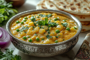 Indian Aloo Mutter curry