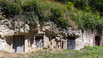 old houses in the rocks