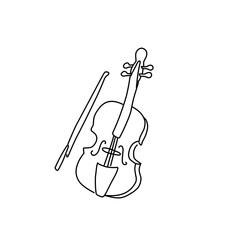 Music doodle vector illustration