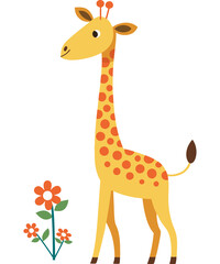 Fototapeta premium Baby giraffe