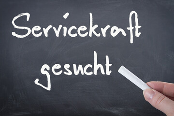 Fototapeta premium wir suchen Dich jetzt bewerben