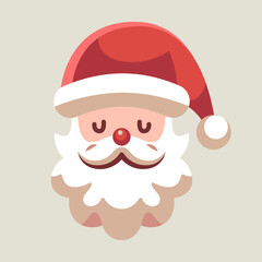 Xmass_25 - Face of Santa Claus