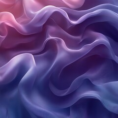 Obraz premium Abstract Background with Flowing Purple and Blue Gradient Wave Background