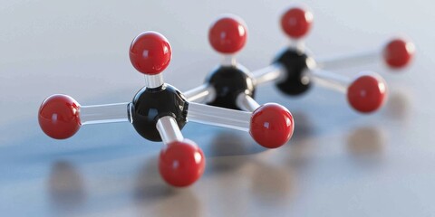 Obraz premium H2O molecule illustration Illustrations, stock photos