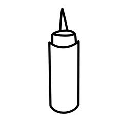 ice cream sweet sauce container
