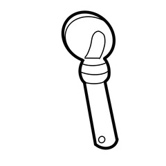 ice cream sweet scoop picker utensil
