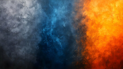 Abstract Background - Orange, Blue and Grey Textured Background