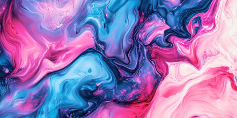 Vibrant fluid gradient background with swirling textures and geometric shapes in dynamic colors