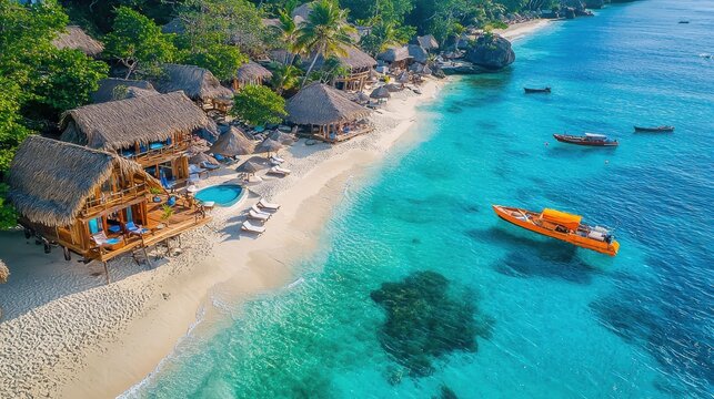 Experience tranquility at a luxury eco-friendly resort pristine beach travel guide coastal oasis sustainable living