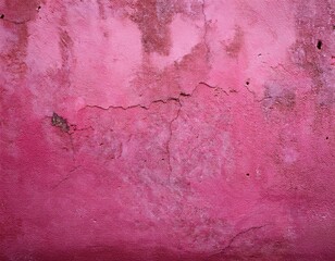 old distressed pink wall background or texture