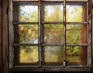old grungy window background or texture
