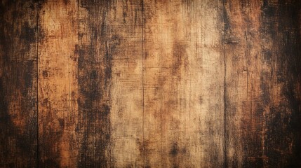 木目が際立つ焦げ目のある木材テクスチャの背景素材 | Charred Wooden Texture with Prominent Wood Grain