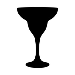 A glass of margaritas on a white background, vector icons