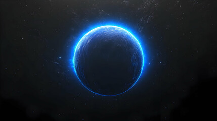 Fototapeta premium 3D Illustration- Planet, Stars, Universe, Galaxy, Space, Astronomy, Cosmos, Celestial, Sci-Fi