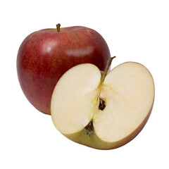 Apple on a transparent background
