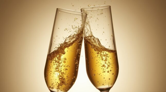 Champagne Toasting for New Year