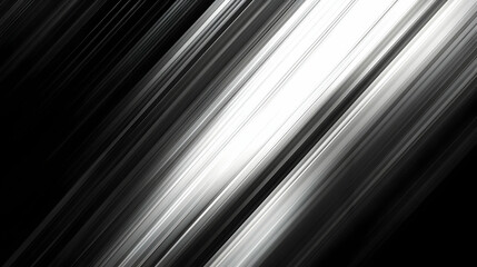 Obraz premium Abstract Background - Diagonal Black and White Stripes